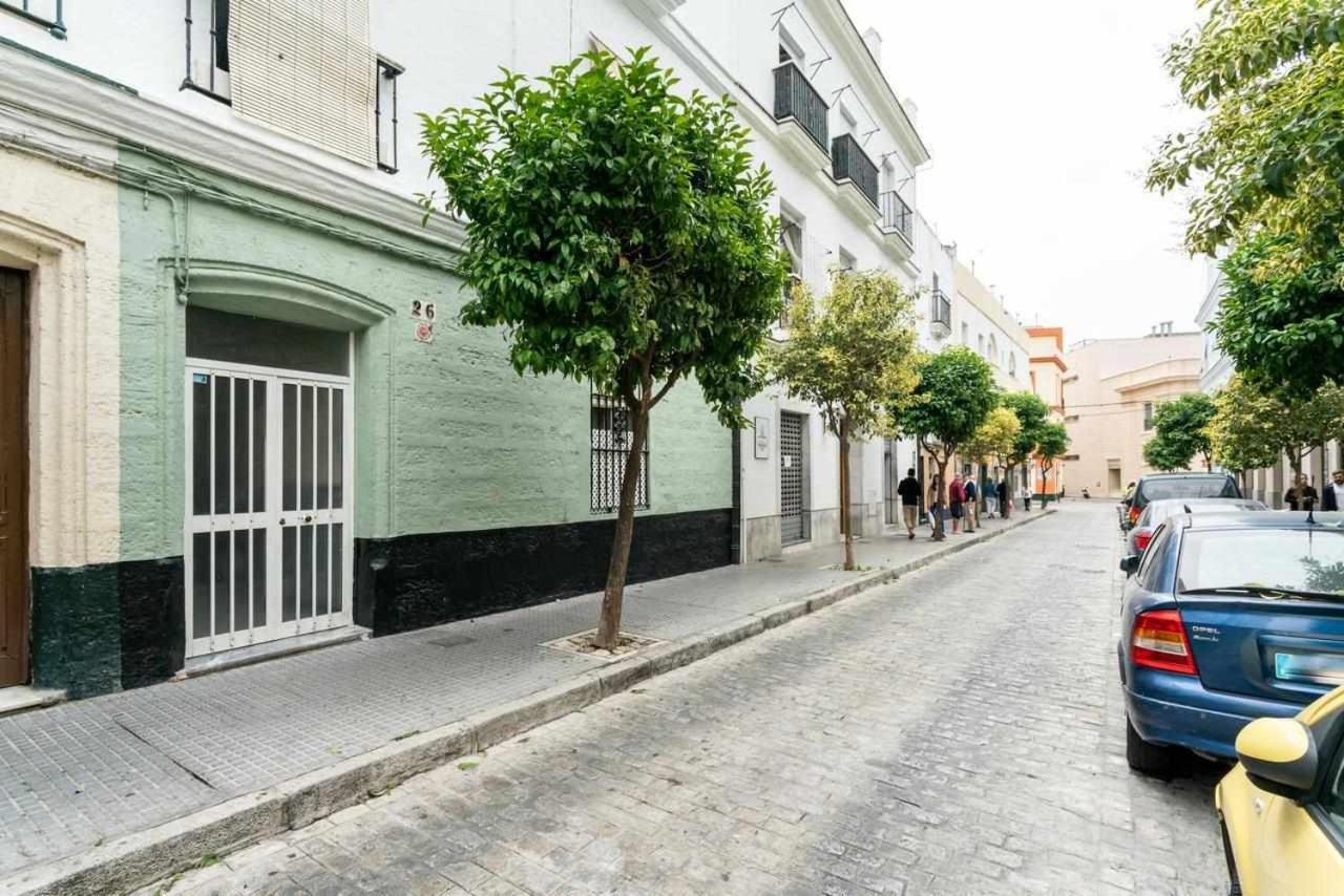Apartamento Fantástico ático en el casco antiguo junta a la playa Cádiz Exterior foto
